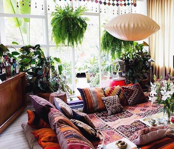Trang trí nhà ở theo phong cách homestay Bohemian