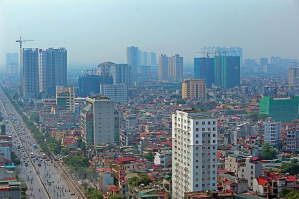 Nha o tren cao