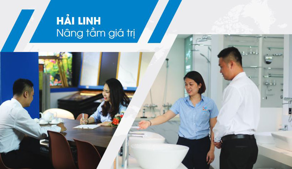 Showroom thiet bi ve sinh Hai Linh
