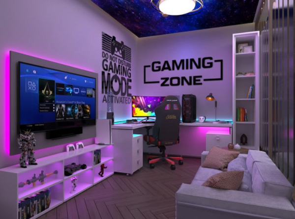 Mau phong ngu phong cach gaming Star War