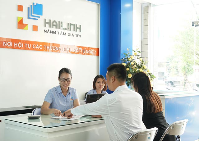 Showroom thiet bi ve sinh Hai Linh